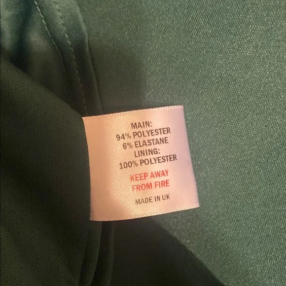 Emerald Green One-Shoulder Ruffled Cocktail Dress - Picture 9 of 9